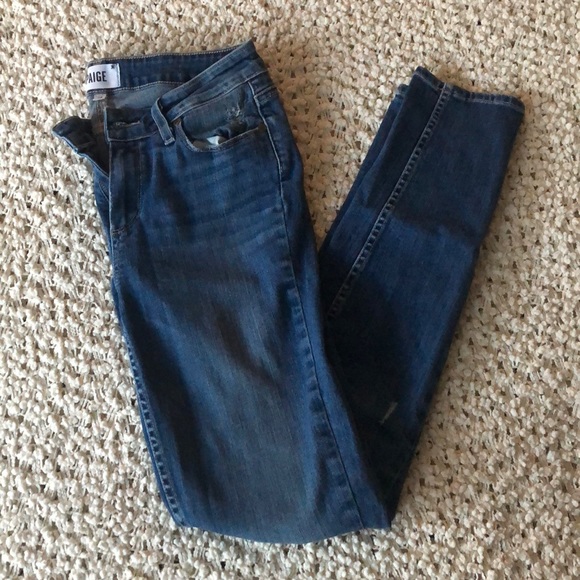Paige distressed Verdugo ultra skinny jeans - Picture 4 of 5